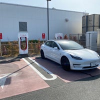 Photo taken at Tesla Supercharger by 106 s. on 3/19/2021