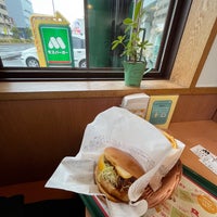 Photo taken at MOS Burger by 106 s. on 3/13/2023