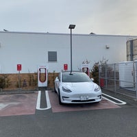 Photo taken at Tesla Supercharger by 106 s. on 1/23/2022