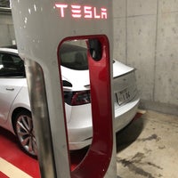 Photo taken at Tesla Supercharger by 106 s. on 9/29/2019