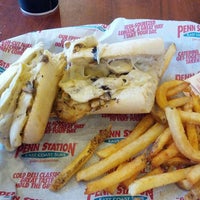 Photo taken at Penn Station East Coast Subs by Ken H. on 10/24/2012