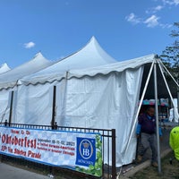 Photo taken at Oktoberfest Lincoln Square by Owen H. on 9/10/2021