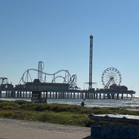 Photo taken at Galveston Island Historic Pleasure Pier by Owen H. on 10/10/2022