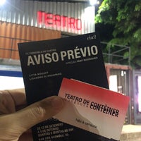Photo taken at Teatro de Contêiner Mungunzá by Rodrigo A. on 9/13/2023
