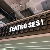 Photo taken at Teatro Popular do Sesi by Rodrigo A. on 3/17/2022