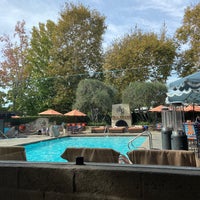 Photo taken at Pool at The Beverly Garland Holiday Inn by Cid S. on 11/4/2023