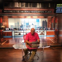 Photo taken at Inside CNN Studio Tour by Sandy A. on 10/9/2018