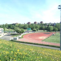 Photo taken at Стадион «Юность» by Sampo.ru И. on 5/30/2015