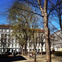 Photo taken at Sankt-Elisabeth-Platz by Evgeny on 4/15/2013