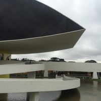Photo taken at Oscar Niemeyer Museum (MON) by Heliel D. on 3/22/2015