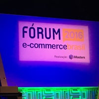 Photo taken at Fórum Ecommerce Brasil by Leonardo C. on 7/27/2016