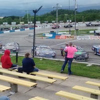 Photo taken at LaCrosse Fairgrounds Speedway by D&amp;#39;Arcy E. on 6/2/2013