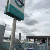 Photo taken at Abbey Road DLR Station by CJ on 9/6/2017