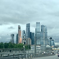 Photo taken at Транспортная развязка «Москва-Сити» by Olesya P. on 6/13/2020