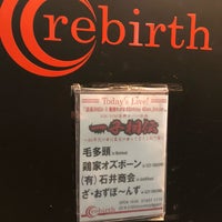 Photo taken at Live House rebirth by ヒカル on 2/24/2018
