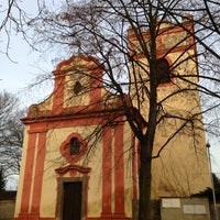 Photo taken at Kostel Svaté Markéty by Dusan K. on 12/24/2012