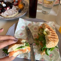 Photo taken at Cafe Little Britain by Rawan on 10/23/2019
