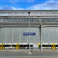 Photo taken at Karlsruhe Hauptbahnhof by Atti L. on 2/24/2024