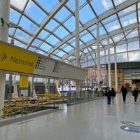 Photo taken at Manchester Victoria Metrolink Station by Atti L. on 4/12/2021