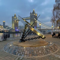 Photo taken at St Katherine Docks sundial by Atti L. on 11/28/2020