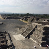 Photo taken at Zona Arqueológica de Teotihuacán by César V. on 1/4/2016