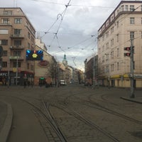 Photo taken at Anděl (tram) by Polina K. on 2/1/2020