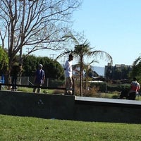 Photo taken at Westchester Skatepark / The Berrics by Robin Smooth M. on 10/28/2012