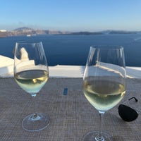 Photo taken at Apsithia Restaurant Oia Santorini by JM R. on 9/2/2022