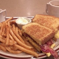 Photo taken at Denny&amp;#39;s by Will M. on 12/28/2012