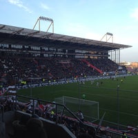 Photo taken at Millerntor-Stadion by Kai ⚓ on 12/14/2014