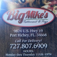 Photo taken at Big Mikes restaurant &amp;amp;pizza by Heather V. on 2/21/2013