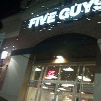 Photo taken at Five Guys by Angee P. on 1/28/2013