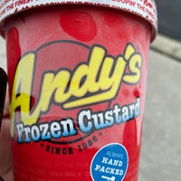 Photo taken at Andy&amp;#39;s Frozen Custard by Gina Q. on 7/4/2022