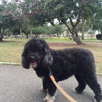 Photo taken at Praça do Condomínio Barra Bonita (Praça Henfil) by Ana C. on 7/29/2016