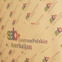 Photo taken at SAB Centrum Polskie Azerbaijan by Leyla A. on 3/13/2017
