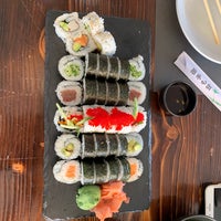 Das Foto wurde bei Hōmu Sushi Bar von Dimitris L. am 6/16/2019 aufgenommen