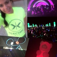 Photo taken at Electric Run NYC by Amy L. on 9/6/2014
