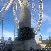 Photo taken at Monument à l&amp;#39;Infanterie belge / Monument voor de Belgische infanterie by Amel A. on 10/26/2019