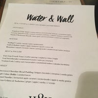 Photo taken at Water &amp;amp; Wall by Franchesca D. on 2/2/2017