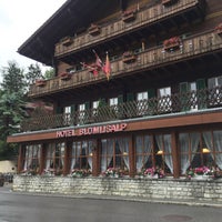 Photo taken at Hotel-Restaurant Blümlisalp Grindelwald by Alisa R. on 7/15/2016