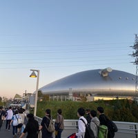 Photo taken at Sapporo Dome by みさ on 9/28/2022
