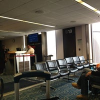 Photo taken at Gate B19 by Shawn C. on 2/4/2013