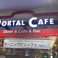 Photo taken at Portal Cafe by かゆ on 1/7/2018