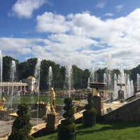 Photo taken at Peterhof Museum Reserve by Alina S. on 8/18/2015