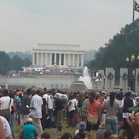 Photo taken at March On Washington by Delora S. on 8/28/2013