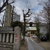 Photo taken at Shirahige-Jinja Shrine by わこ♨️ on 1/2/2022
