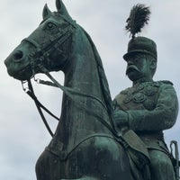 Photo taken at Equestrian Statue of Prince Komatsu Akihito by Mitsu N. on 1/31/2024