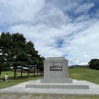 Photo taken at 川中島古戦場史跡公園 by Mitsu N. on 8/31/2022