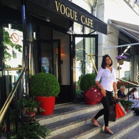 Photo taken at Vogue Café by Alexa S. on 6/6/2015