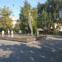 Photo taken at Памятник Ленину by Vladimir G. on 8/18/2017